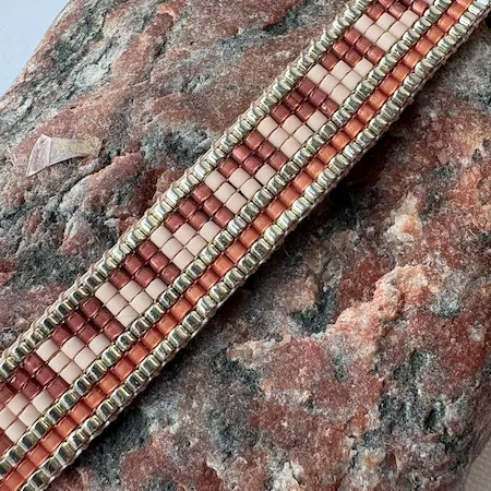 Bronze Stone Bracelet