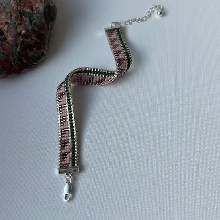 Purple Stone Bracelet